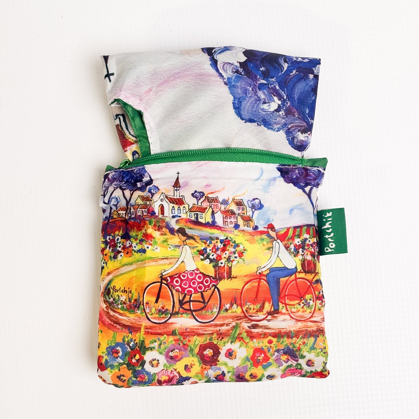 Foldable Shopper Bag - Flowers for Aunt Julieta