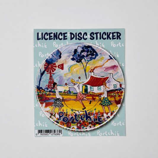 License Disc - Girls Skipping
